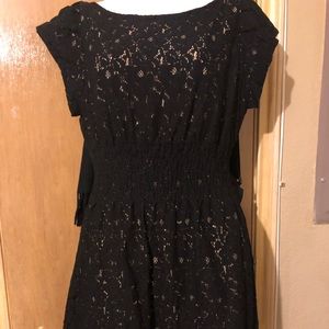 Pinky black and nude dress size L